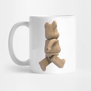 wood bearbrick Mug